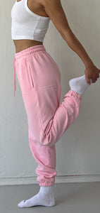 SKAMLIFE Sweat Pants with Pockets - Pink